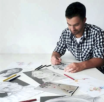 Artista local faz exposição itinerante obra artista